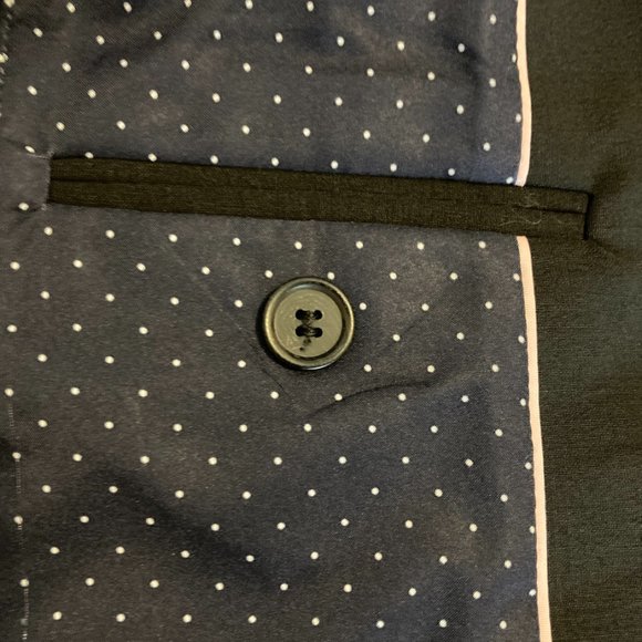 Talbots Wool Blazer Black Seasonless Two-Button Blazer Jacket Size 2 Size XS - Picture 7 of 9